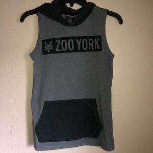 Boys sleeveless graphic t-shirt